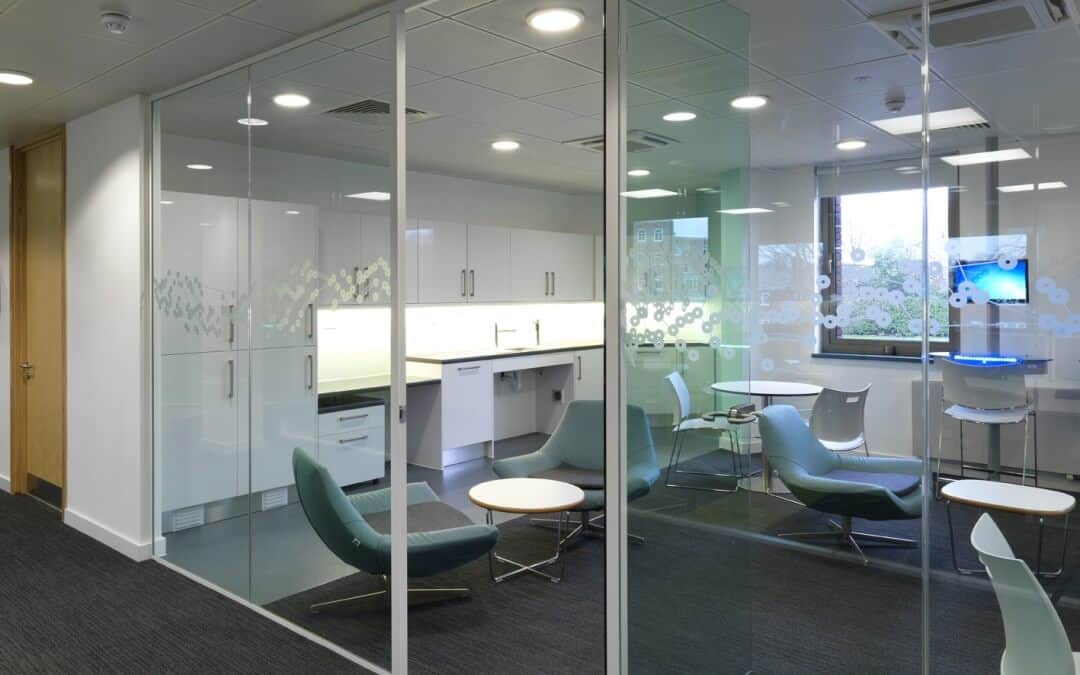 What Are The Benefits Of Glass Partitions Office Partitions Liverpool Office Refurbishments Manchester Cube7 Interiors